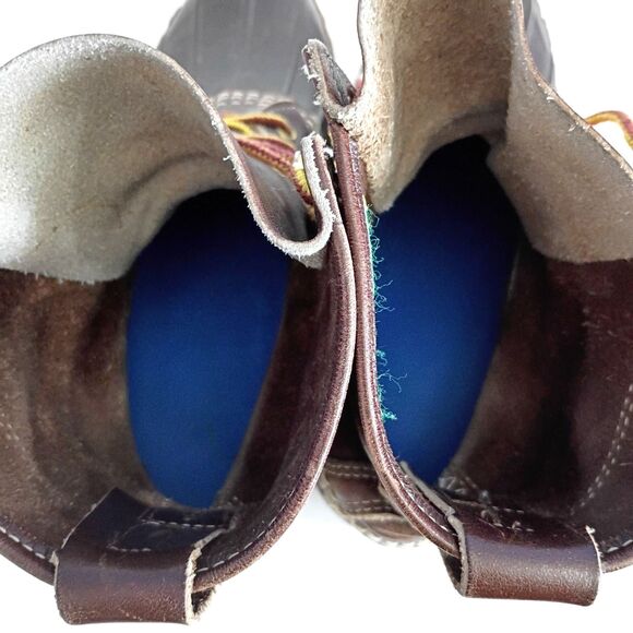 LL Bean Vintage Duck Boots Maine Hunting Shoe Made in USA Women's 5 Waterproof - Picture 8 of 10